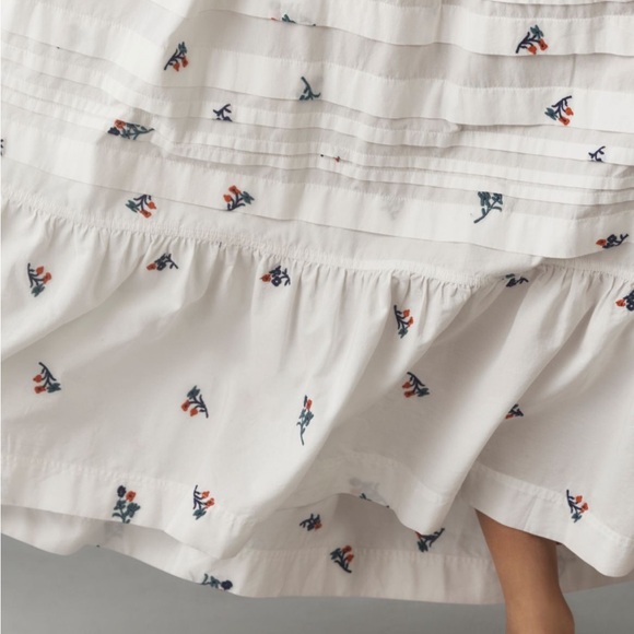 ANTHROPOLOGIE X PILCRO Short Sleeve T-Shirt Midi Dress, Size XXS - Picture 5 of 7